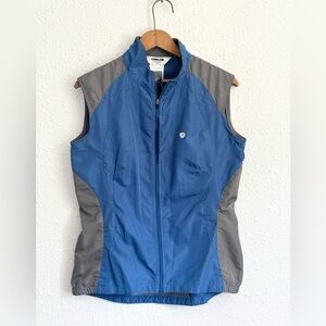 Pearl izumi blue gray bike vest women’s L